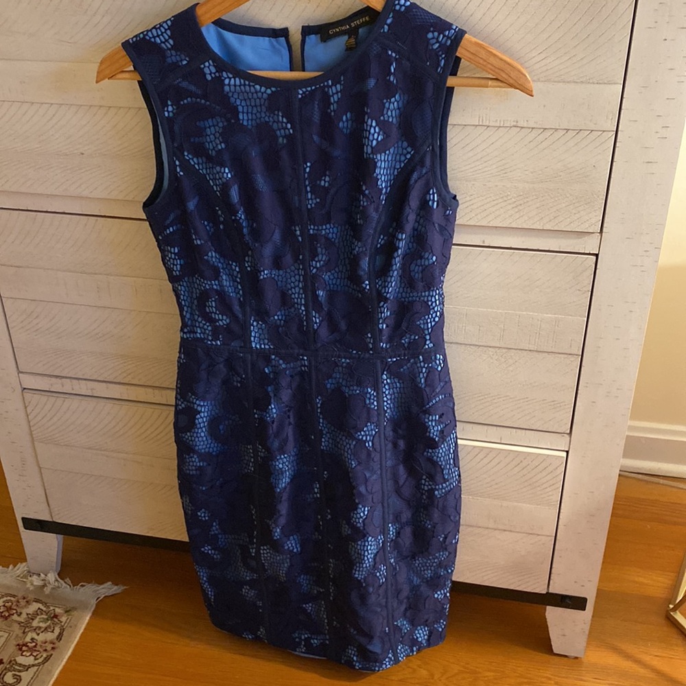 Cynthia steffe size 4 sheath dress
